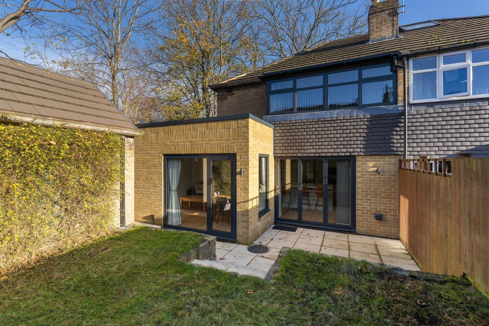 Rear elevation & garden