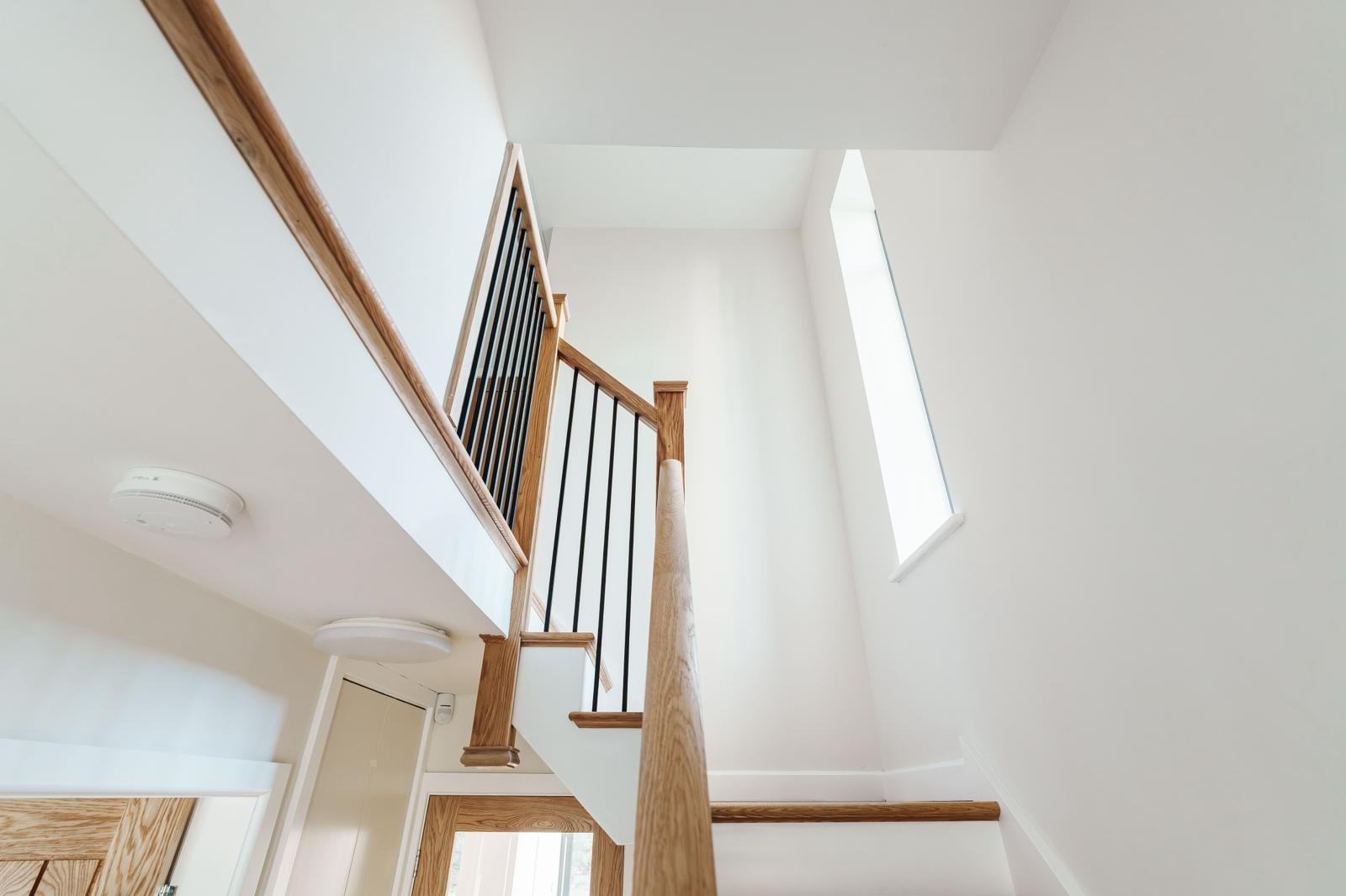 Stairwell lighting with rooflight